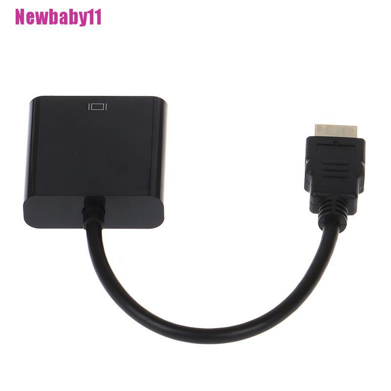 Cáp ChuyểN ĐổI HDMI Sang VGA MàU Đen Newbaby11