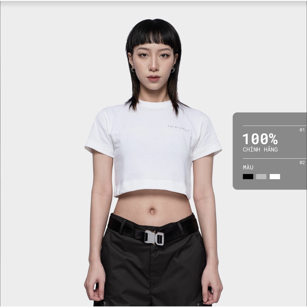 Áo Croptop Nữ HANOI RIOT T0160