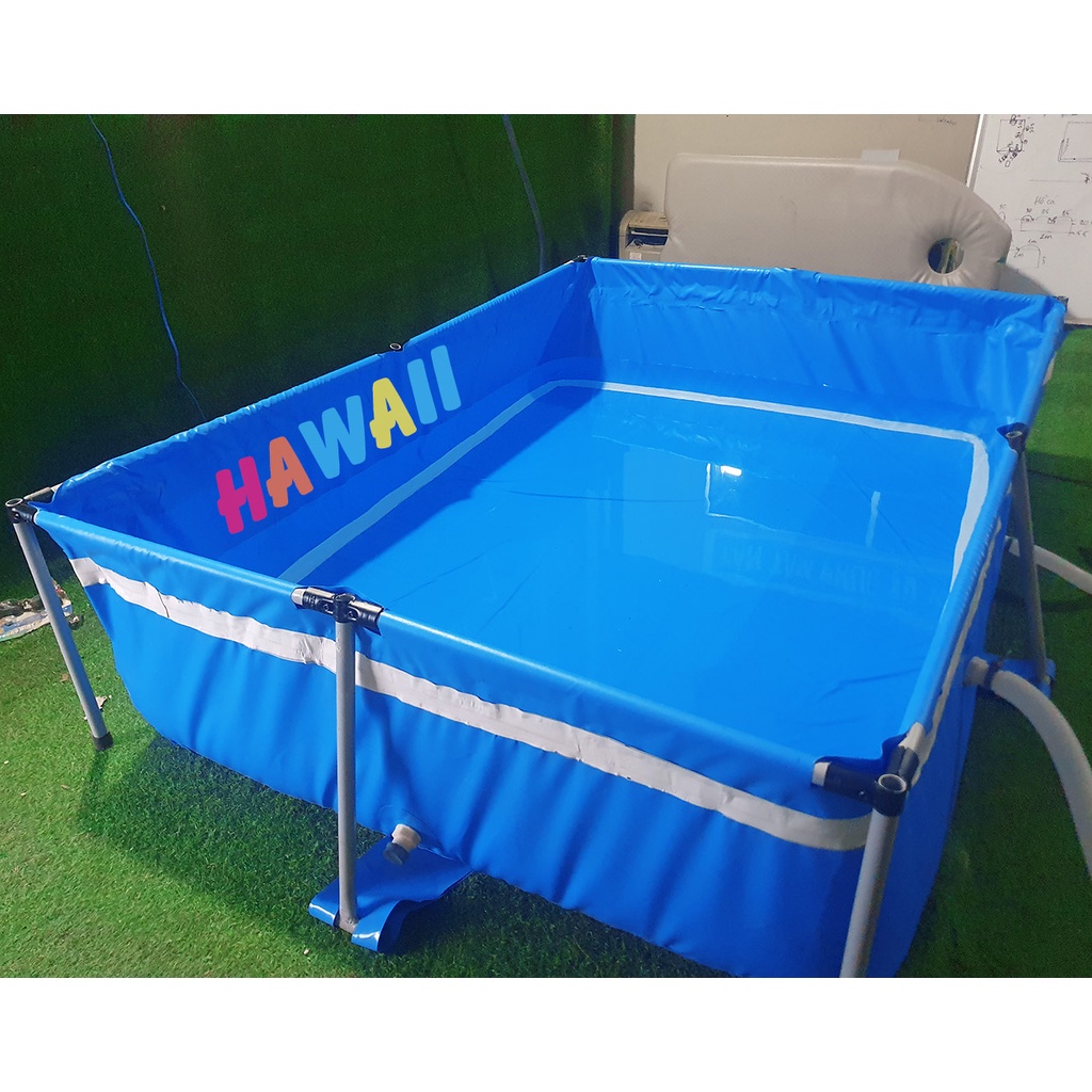 Hồ bơi Hawaii khung kim loại
