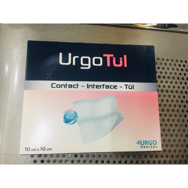 Gạc mỡ lưới đắp vết thương chống dính UrgoTul 10x10cm