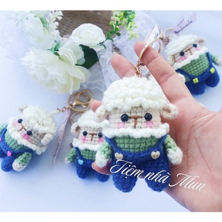 Móc Khoá Len Con Cừu