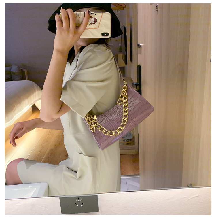 Túi đeo vai GaLiCiCi da Pu nhiều màu tùy chọn phối dây xích thời trang dành c | BigBuy360 - bigbuy360.vn