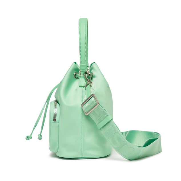 TÚI MLB MONOGRAM NỮ 🔥CHÍNH HÃNG🔥MLB Monogram Jacquard Bucket Bag New York Yankees Green -SIMPLE SNEAKER