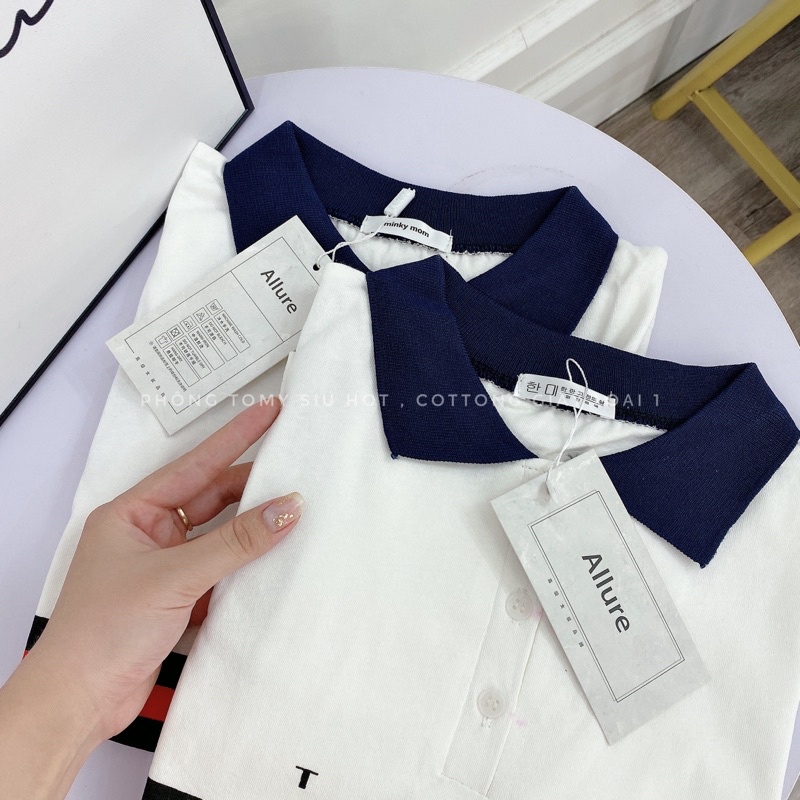 Áo Polo kẻ ngực siêu hot
