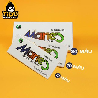MÀU NƯỚC MARIE'S TÔ ĐẤT SÉT, DÀNH CHO ĐẤT SÉT THÁI, ĐẤT SÉT NHẬT, ĐẤT SIÊU NHẸ