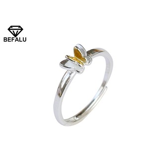 Nhẫn Nữ Cute Bạc 925 Hình Con Bướm BEFALU - N41