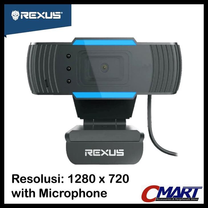 Webcam Rexus Sw-Rx01 Tích Hợp Mic Hỗ Trợ Live Stream - Sw-Rx01