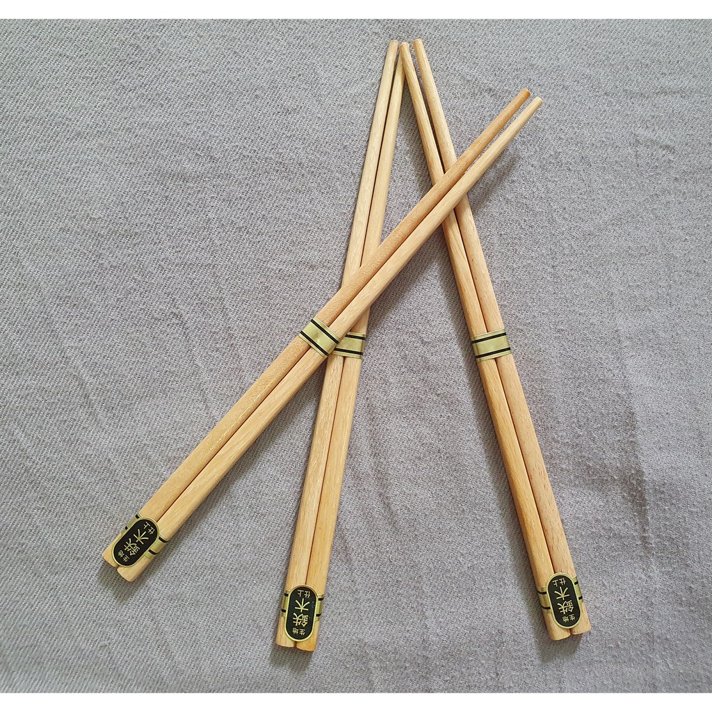 10 Đôi Đũa Gỗ Cao Cấp