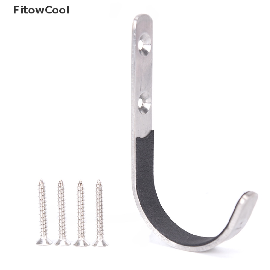 1 Cặp Móc Treo Súng Bằng Thép Không Gỉ Gắn Tường