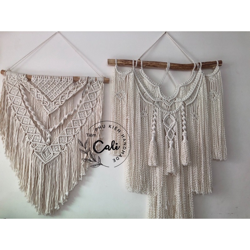 Mành treo Macrame kích thước ngang 80 dài 80cm