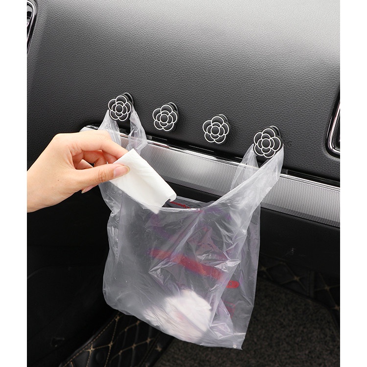 Bộ 4 Móc Treo Đồ Trên Xe Hơi Tiện Lợi