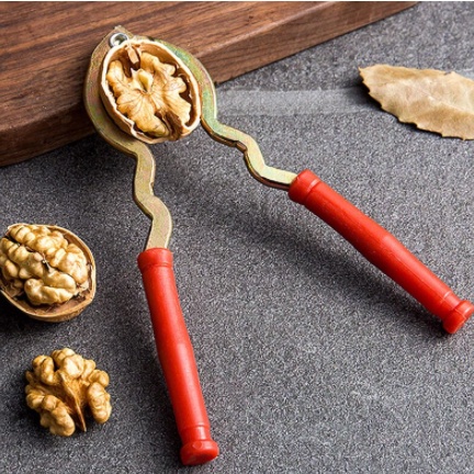 Dụng cụ tách hạt óc chó cua ghẹ tiện dụng (SP081507- cán đỏ)