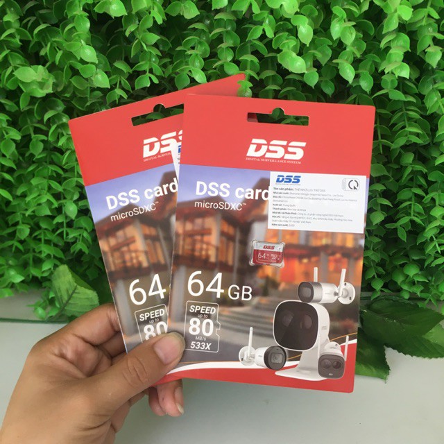 Thẻ nhớ 32gb , 64gb DSS chuyên dùng cho Camera, Máy ảnh, Điện thoai, Máy tính bảng - Bảo Hành 24 Tháng