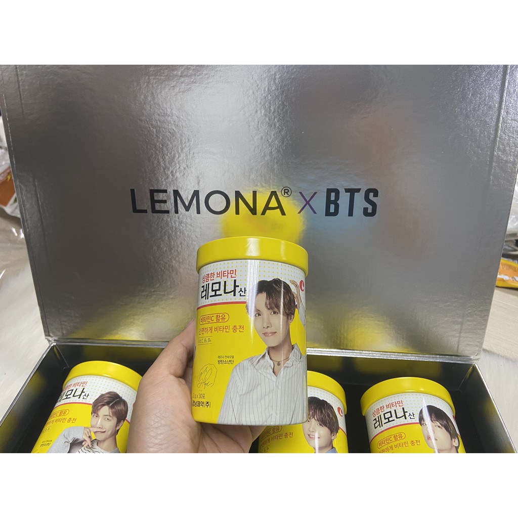 Hộp rỗng đựng gói Vitamin C Lemona BTS | BigBuy360 - bigbuy360.vn