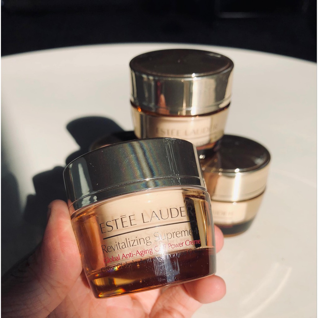 [TRAVELSIZE 15ML ] KEM DƯỠNG PHỤC HỒI – CHỐNG LÃO HÓA ĐÌNH ĐÁM ESTEE LAUDER REVITALIZING SUPREME + GLOBAL ANTI AGING CEL