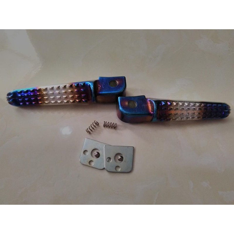 Gác chân xe máy titan cho dòng xe Yamaha