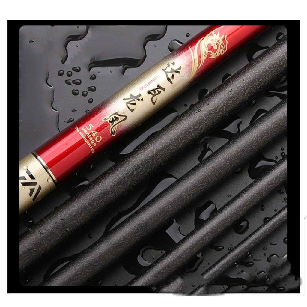 Cần Câu Tay_ Cần Câu Đài Daiwa Long Phụng 6H(TẶNG NGỌN PHỤ)