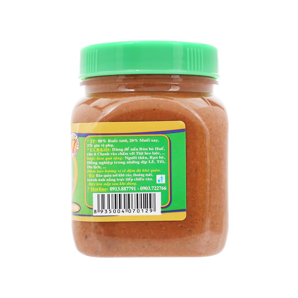 Mắm ruốc Huế Trí Hải hũ 120g