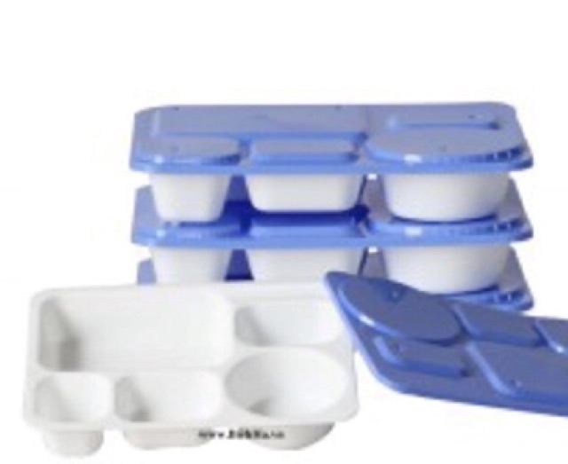 Khay nhựa đựng cơm Việt Nhật (set 10 khay)