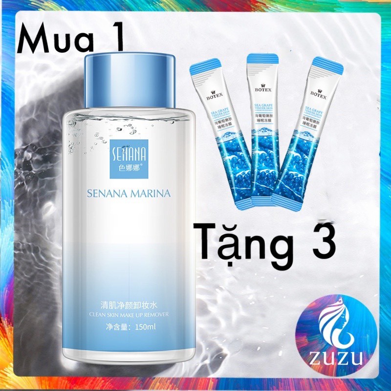 [TT01] 300ML Tẩy Trang, Nước Tẩy Trang HOUMAI Từ OLIU Và Nha Đam Loại Bỏ Bụi Bẩn Tẩy Sạch Sâu Không Cồn