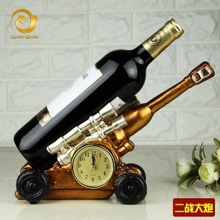 Tủ rượu sáng tạo châu Âu giá rượu trang trí nhà nhỏ đồ trang trí phòng khách kệ