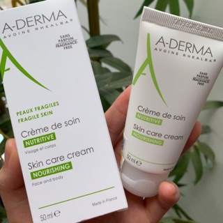 KEM DƯỠNG ẨM CHO DA DỄ KÍCH ỨNG A-DERMA SKIN CARE CREAM 50ML