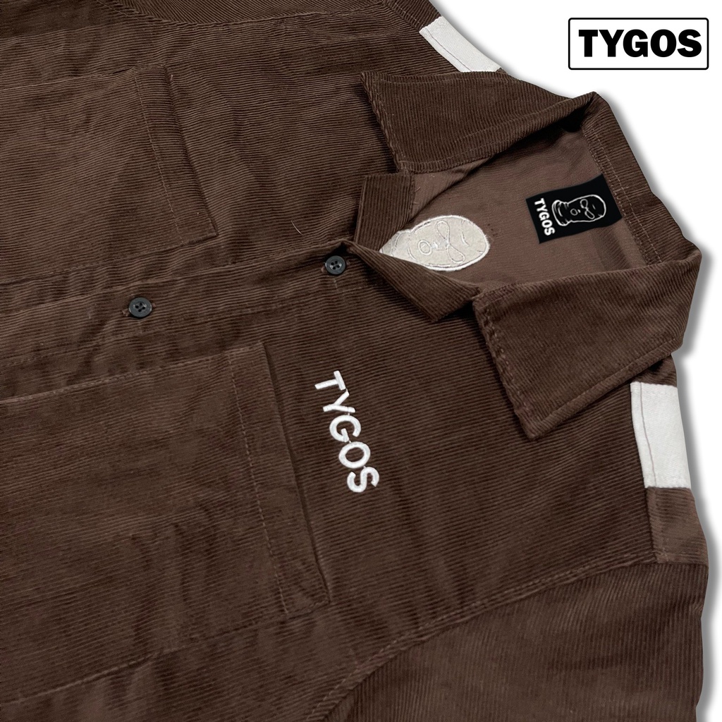 SƠ MI TAY NGẮN NHUNG TĂM-008 | BigBuy360 - bigbuy360.vn