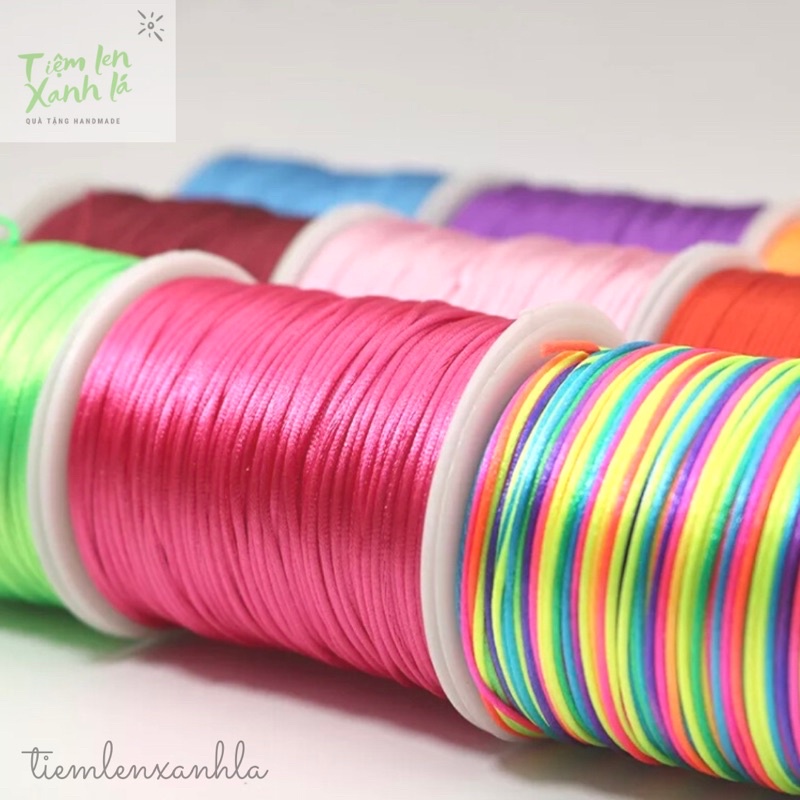 Dây tim đan vòng tay 1.5mm/ dây kết đồng tâm 1.5mm (bó 10m)