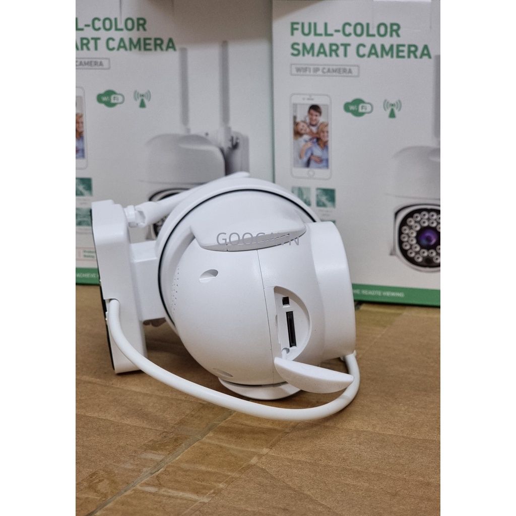 Camera wifi Yoosee 2 râu ngoài trời thiết kế nhỏ gọn CÓ CỔNG LAN & KO CỔNG LAN quay đêm có màu