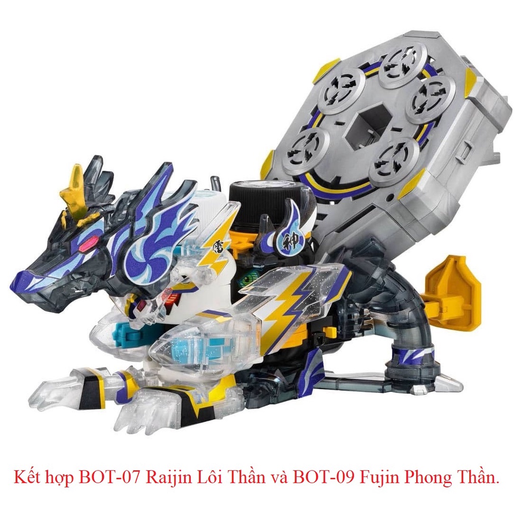 Robot Nắp Chai Raijin Lôi Thần