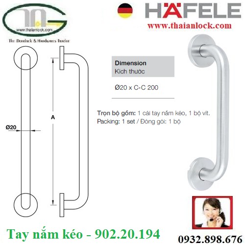 Tay nắm kéo - 902.20.194