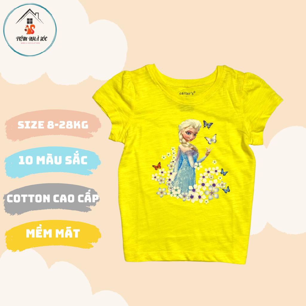 Áo thun ngắn tay bé gái Carter họa tiết xinh xắn size 1 - 10 tuổi Tiệm Nhà Sóc