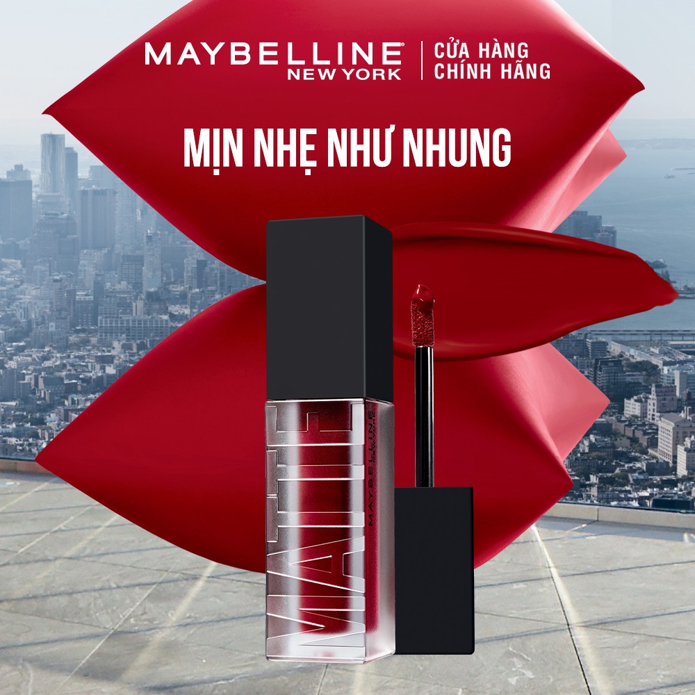 Son Kem Mịn Lì Như Nhung Cushion Mattes Maybelline New York Hiệu Ứng Lì Đa Chiều 6.4ml | BigBuy360 - bigbuy360.vn