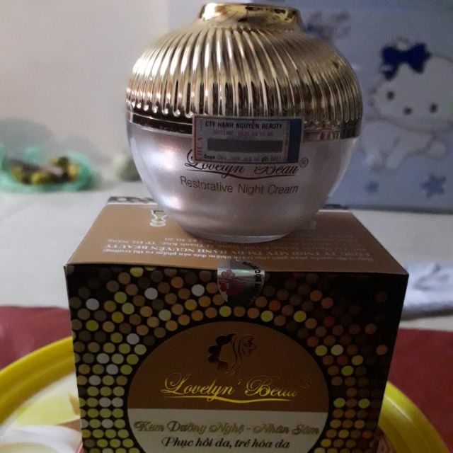 [ Cam hết chính hãng]Kem dưỡng nghệ -nhân sâm lovelyn beau