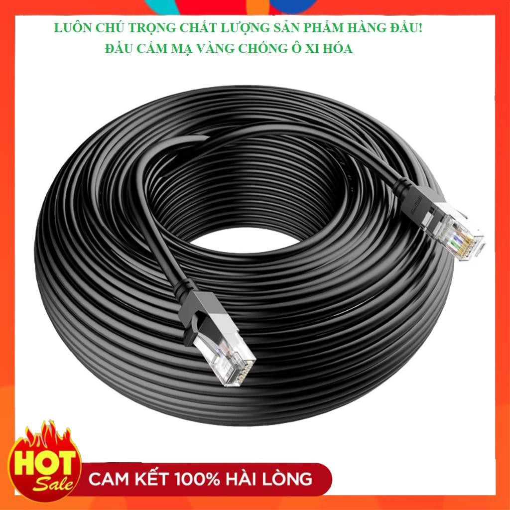 [Lõi Đồng]Dây mạng cat5e dài 1.5M 3M 5M 10M 15 chuẩn đúc sẵn 2 đầu bấm-dây lan internet tốt xịn chất lượng cao cấp