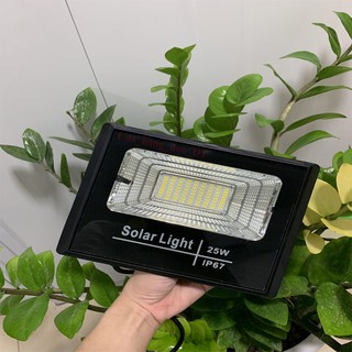 Đèn led pha năng lượng mặt trời 25w  [Den Nang Luong Mat Troi] Jen.S