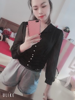 Áo sơ mi cúc Ngọc cao cấp