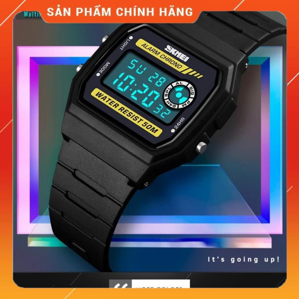 Hàng Cao Cấp -  Đồng Hồ Kỹ Thuật Số SKMEI 1413 Màn Hình LED Chống Nước Cho Nam/Nữ - lỗi 1 đổi 1 | BigBuy360 - bigbuy360.vn