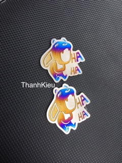 Tem titan chó cười Haha có keo