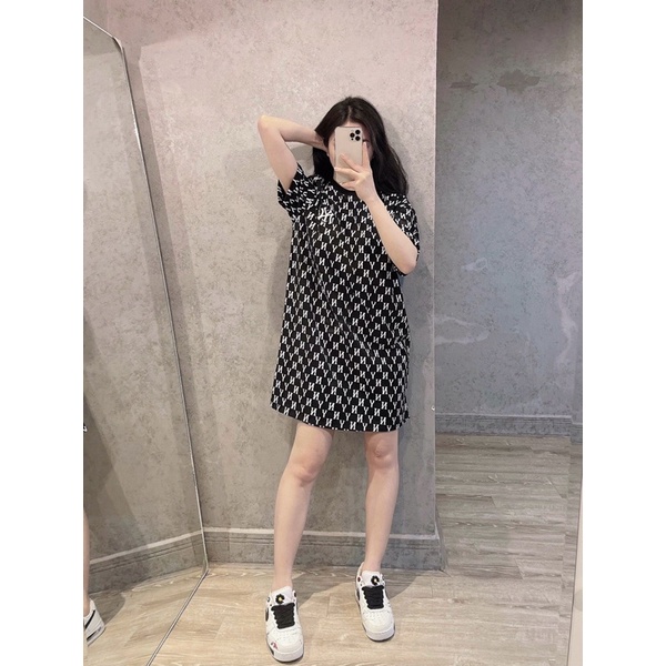 Ảnh thật - Đầm MLB - Full tag code