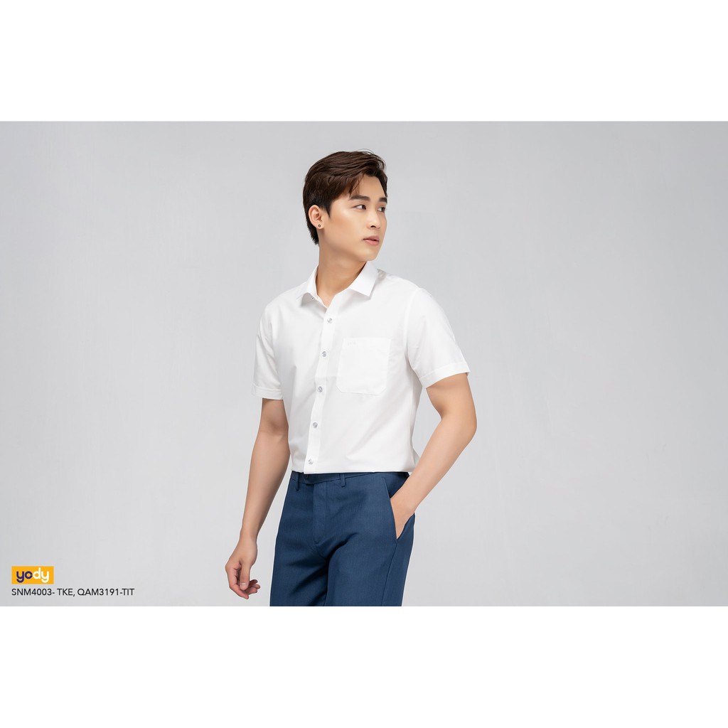 Áo Sơ Mi Nam YODY Tay Ngắn 2 Túi Classic, Chất Liệu Cao Cấp Dáng Công Sở Mã SP SNM4003 | BigBuy360 - bigbuy360.vn