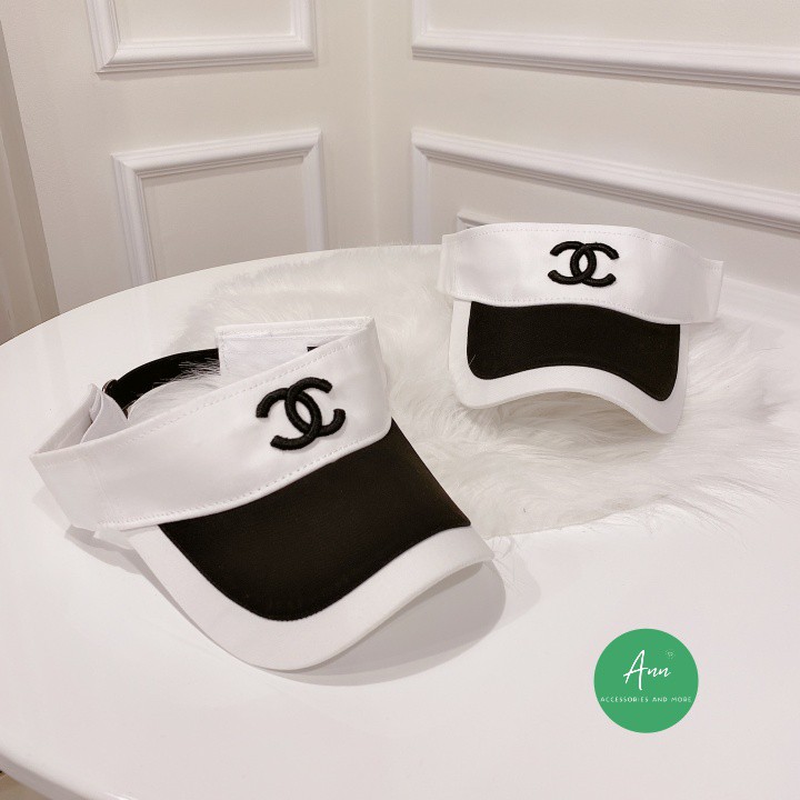 MŨ NỬA ĐẦU CHANEL MỚI, LOGO THÊU NỔI 3D, MŨ LƯỠI TRAI NỬA ĐẦU TIỆN LỢI, CHẤT VẢI KAKI 100% COTON, PHÙ HỢP CẢ NAM VÀ NỮ