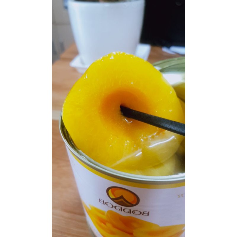 Đào Hộp /Đào Ngâm Thái Lan BODDOB- GOLD REEF hộp 820g - ĐÀO SIÊU GIÒN, GIÁ RẺ VÔ ĐỊCH