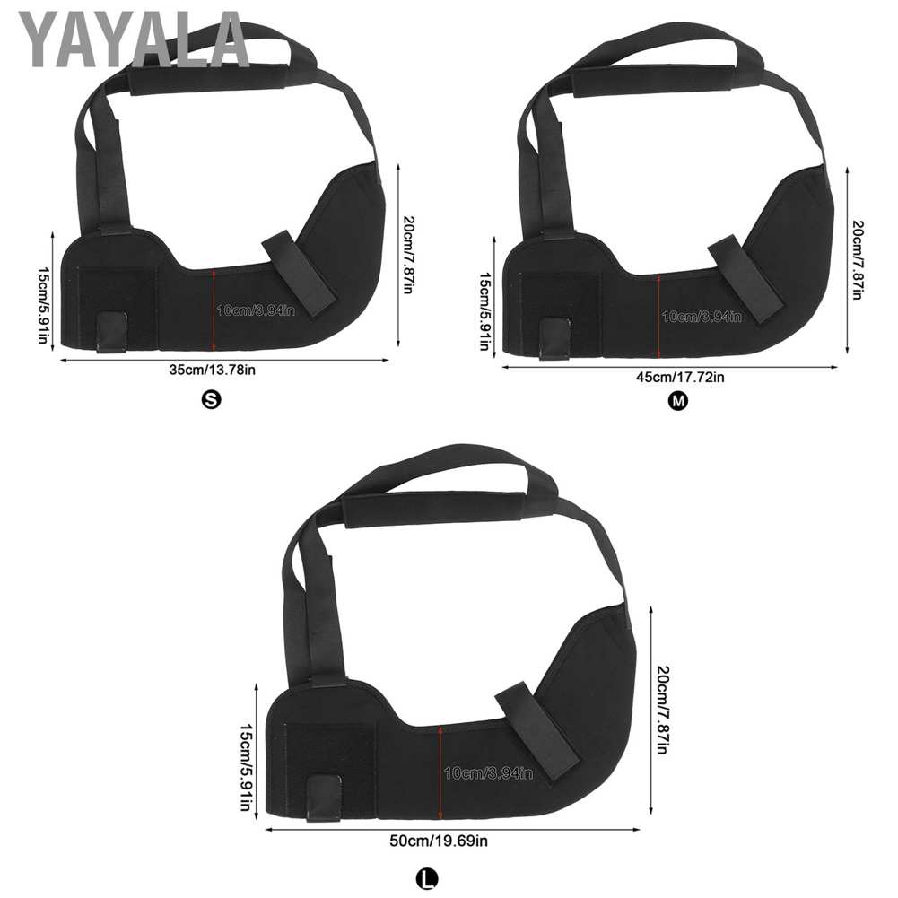 Dây đai đeo cánh tay đệm vai hỗ trợ cải thiện sức khỏe cho người bị gãy và trật khớp