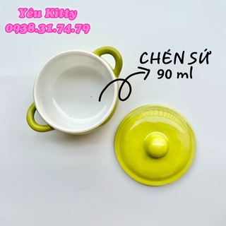 Bát ăn dặm, chén ăn dặm gốm sứ cho bé