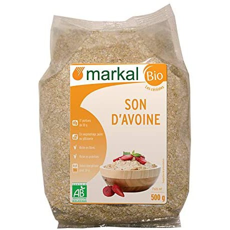 Cám yến mạch hữu cơ Markal Organic Oat Bran 500g