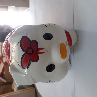 (SIZE LỠ )HEO ĐẤT TIẾT KIỆM 3D - chó đốm