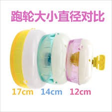 Wheel chạy 14 cm gắn lồng cho hamster