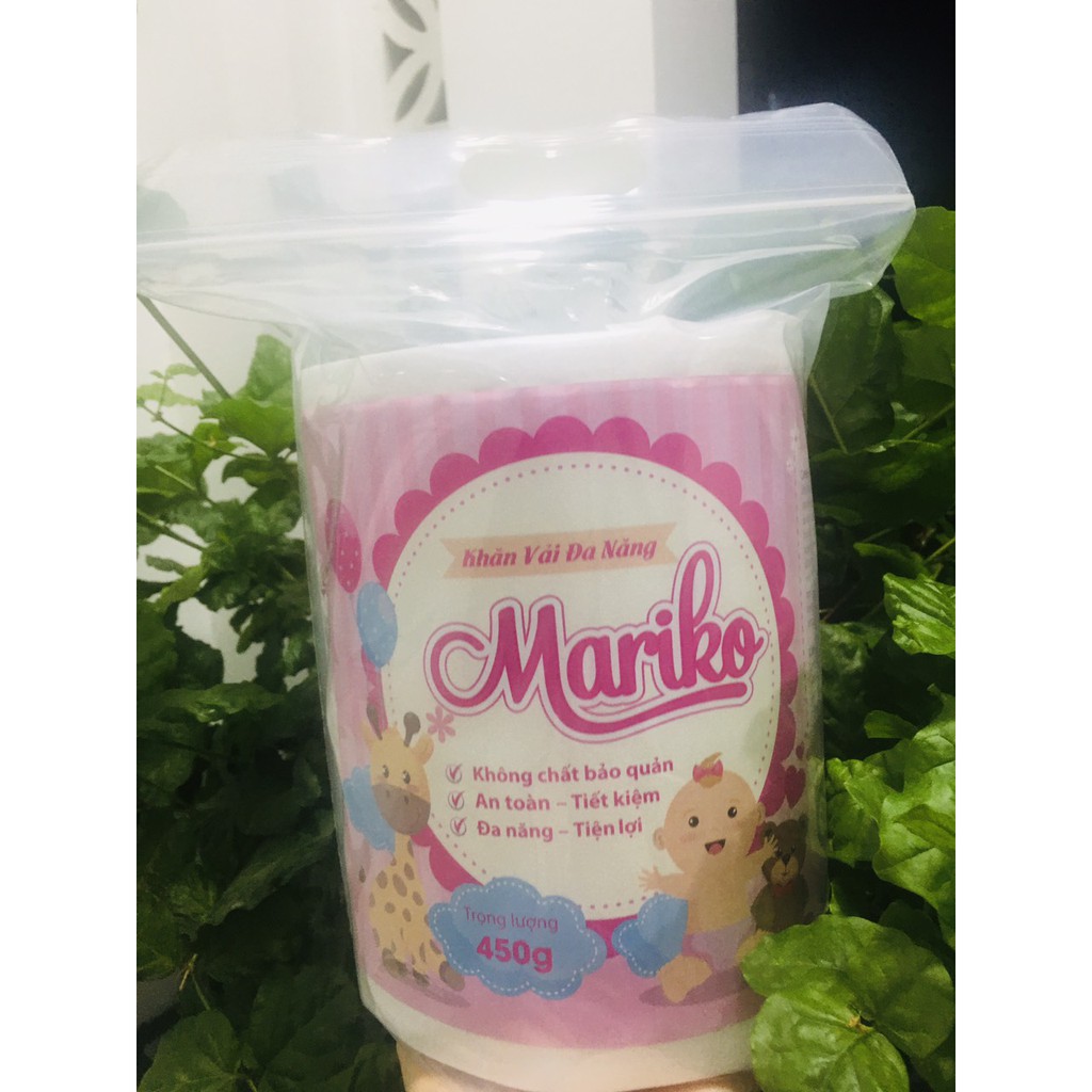 Khăn vải khô đa năng Mariko 450g (dạng cuộn) cao cấp