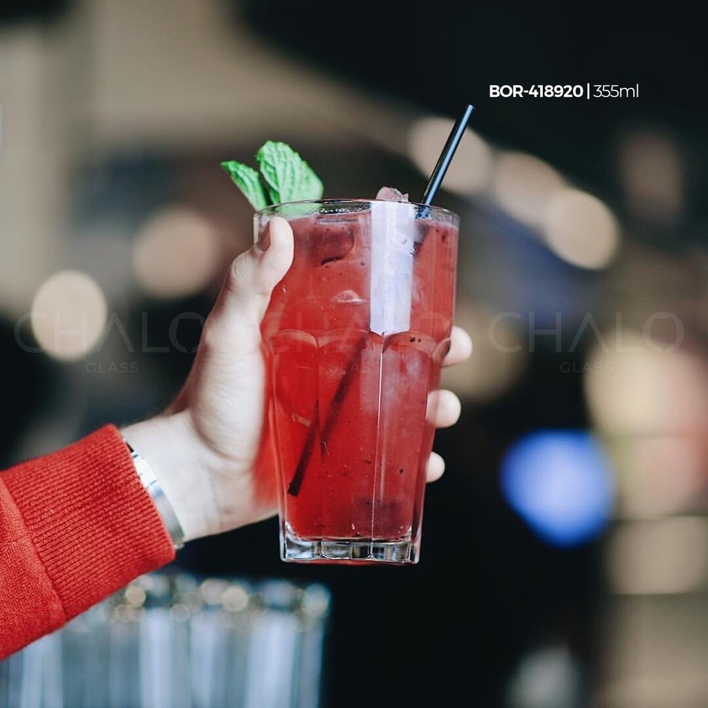 Ly thủy tinh cường lực Bormioli Rocco - Rock Bar 355ml & 650ml - 418920 & 418983